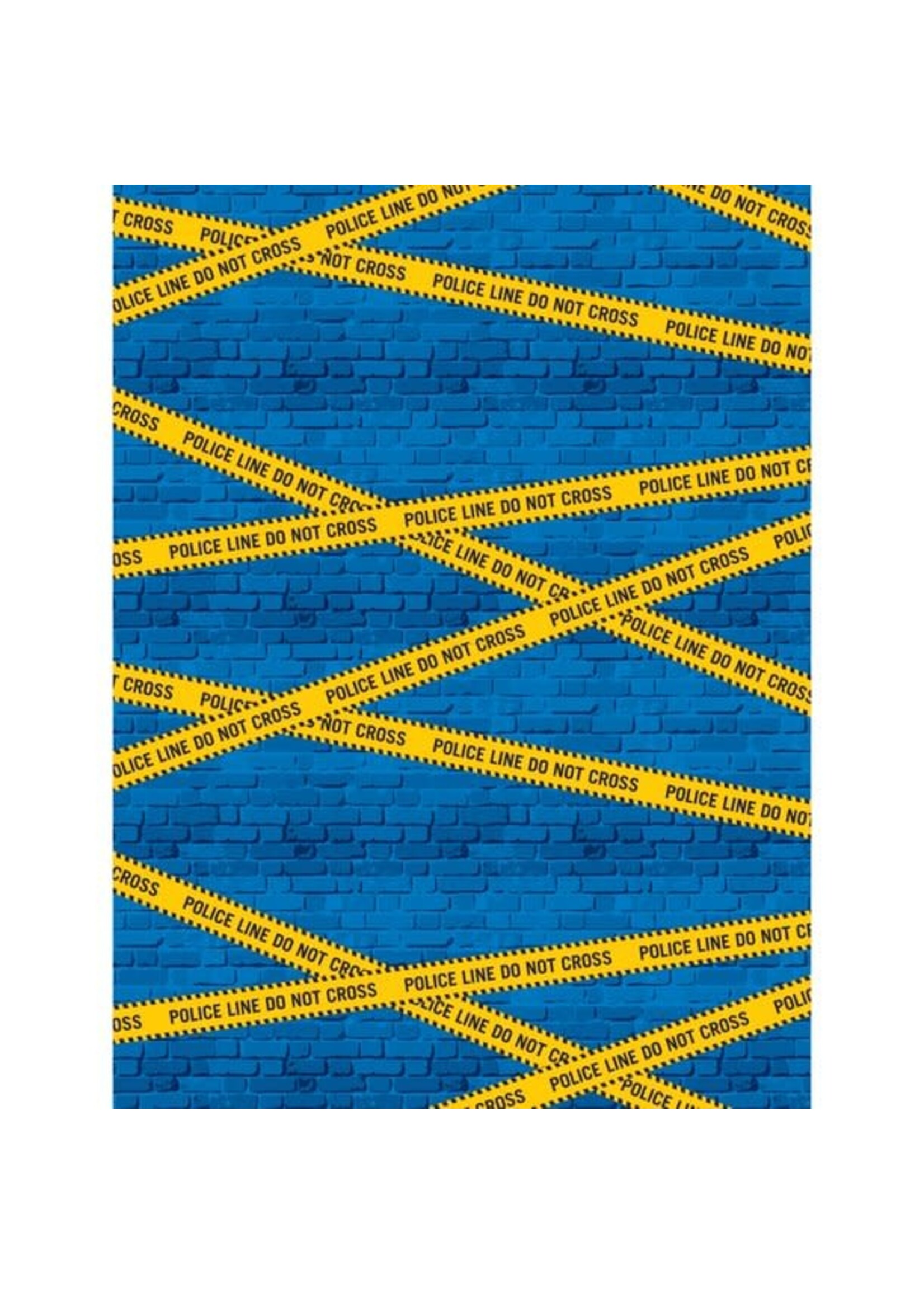 PHOTO BACKDROP POLICE PARTY