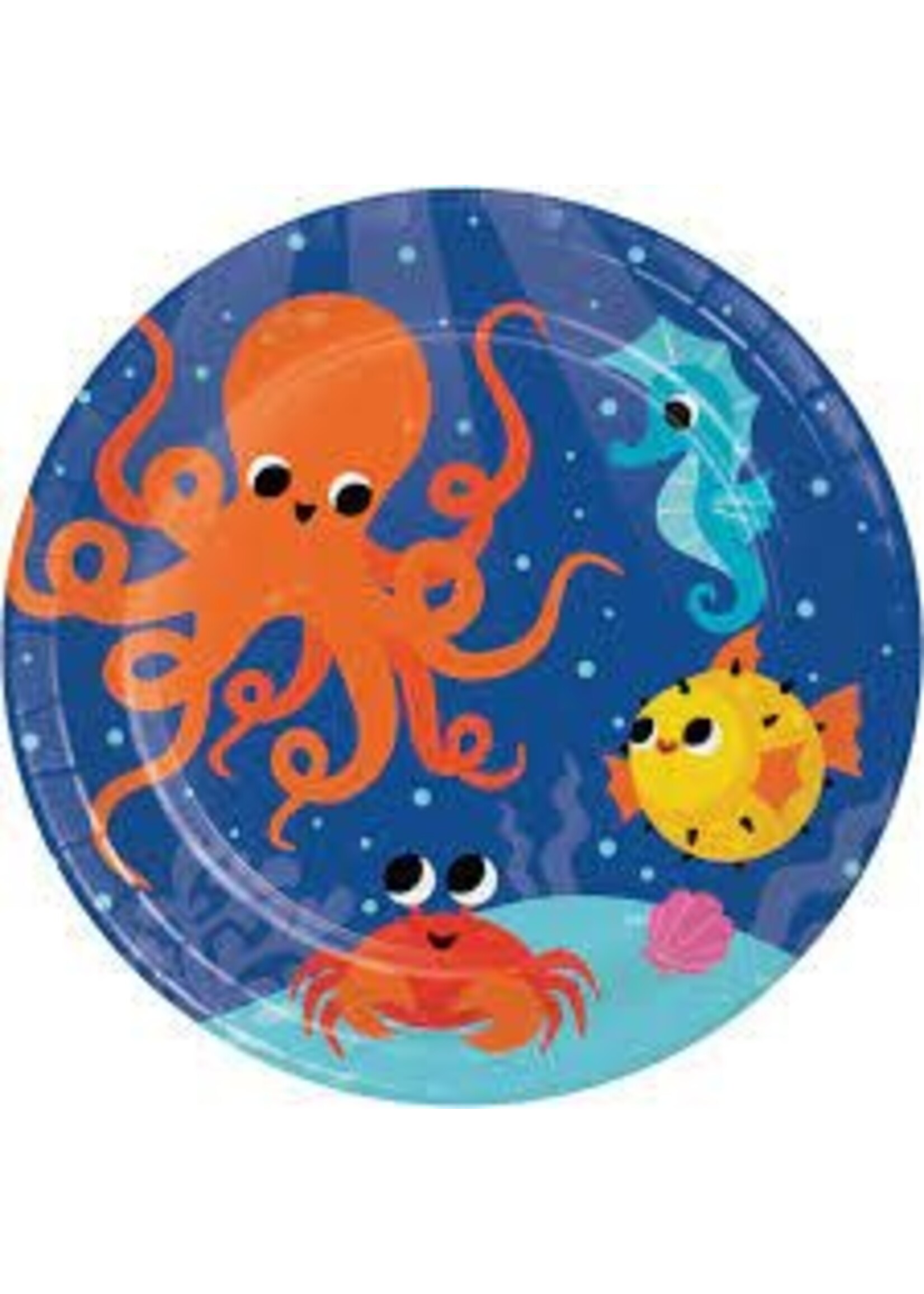Plate 9” 8CT OCEAN CELEBRATION