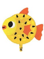 Fish Foil Balloon 25” SHAPED OCEAN CELEBRATION