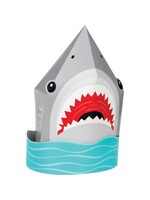 CENTER PIECE  3D 1CT SHARK PARTY