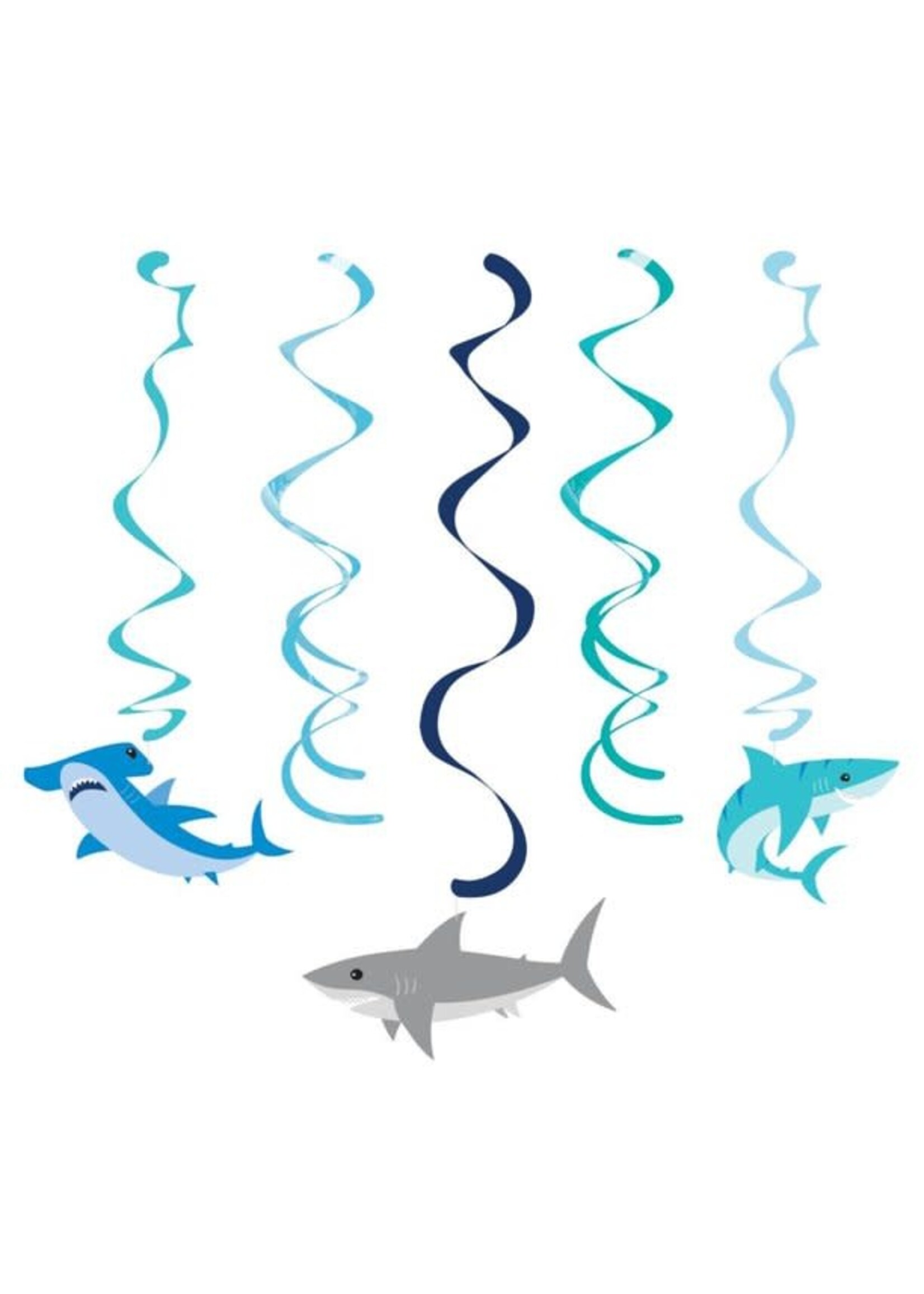 Dizzy Danglers 5CT SHARK PARTY