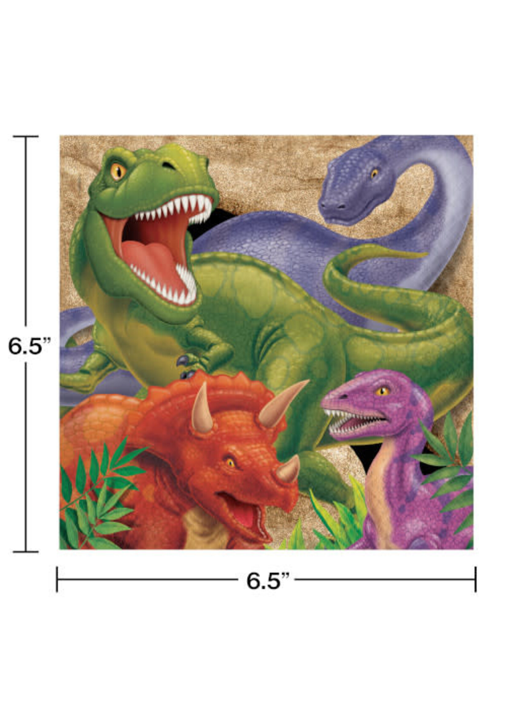 LUNCH NAPKIN 16CT DINO BLAST