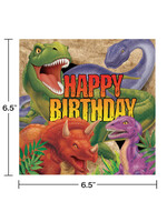 LUNCH NAPKIN 16/CT DINO BLAST