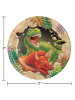 PLATE7" 8/CT DINO BLAST