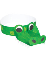 HEADBAND 8/CT CHILD ALLIGATOR PARTY
