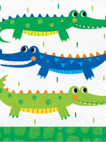 LUNCH NAPKIN 16/CT  ALLIGATOR PARTY