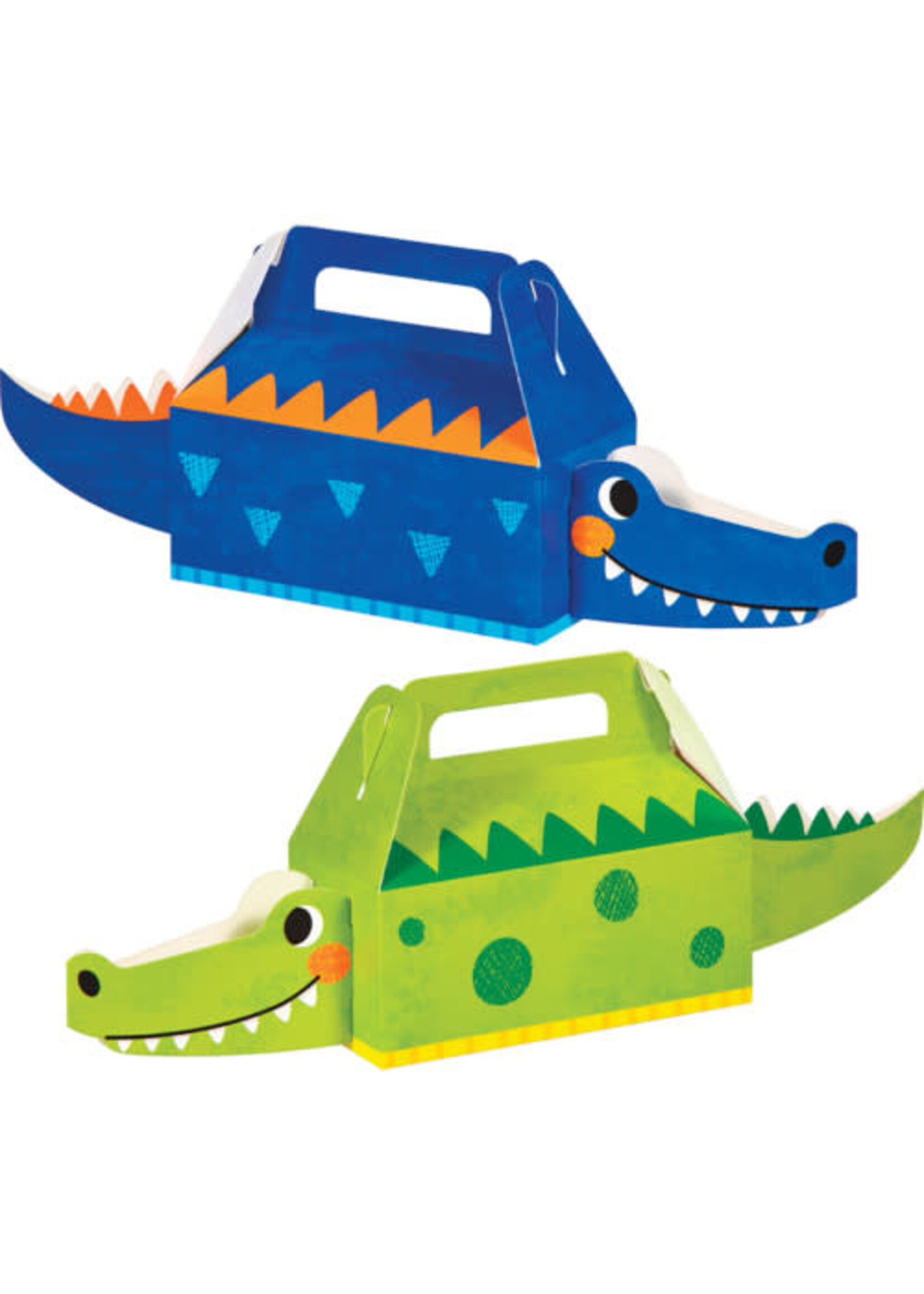 TREAT  BOX 4/CT 3D ALLIGATOR PARTY