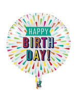 FOIL BALLOON  18" BIRTHDAY BURST