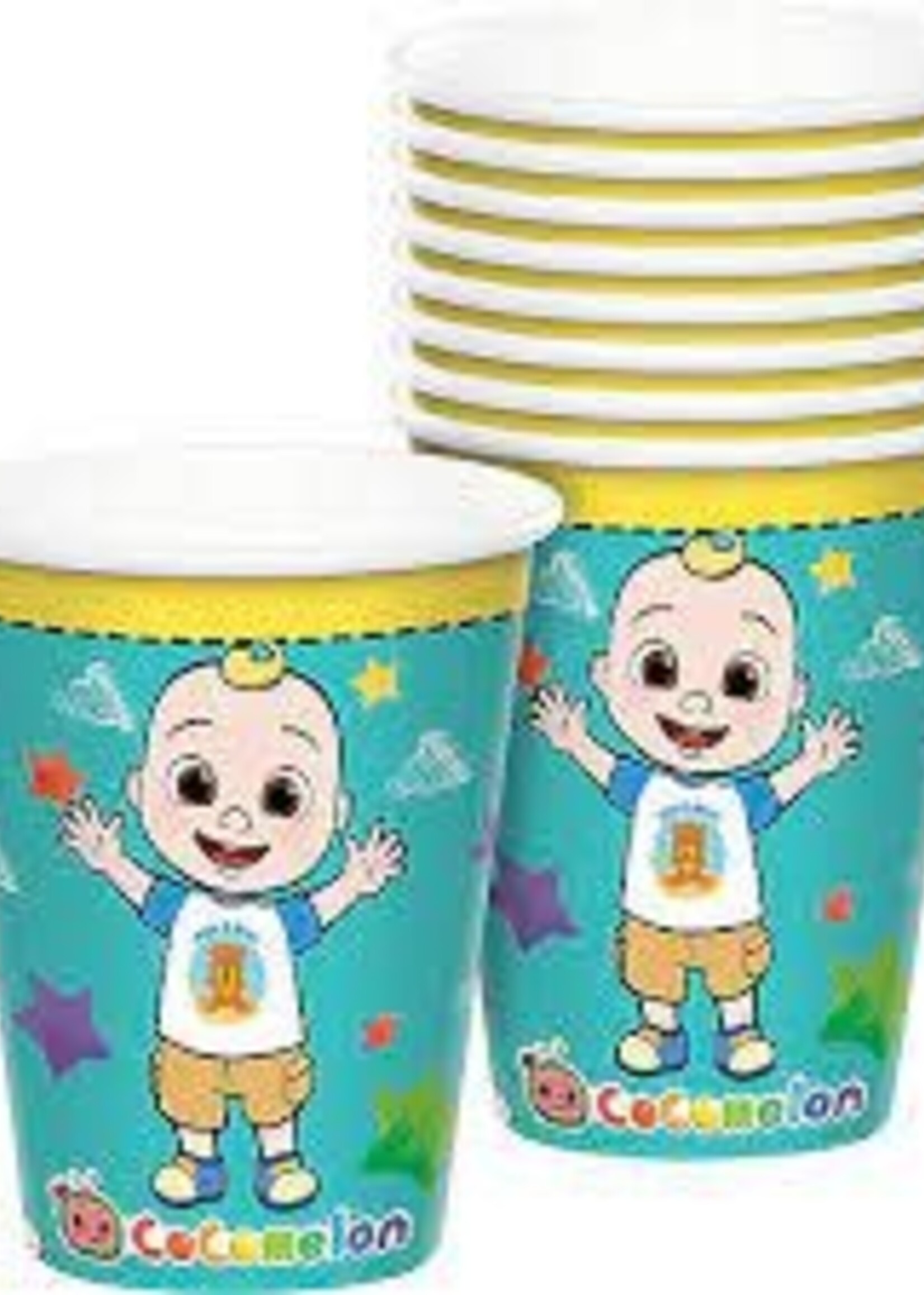 Cocomelon Yellow cups
