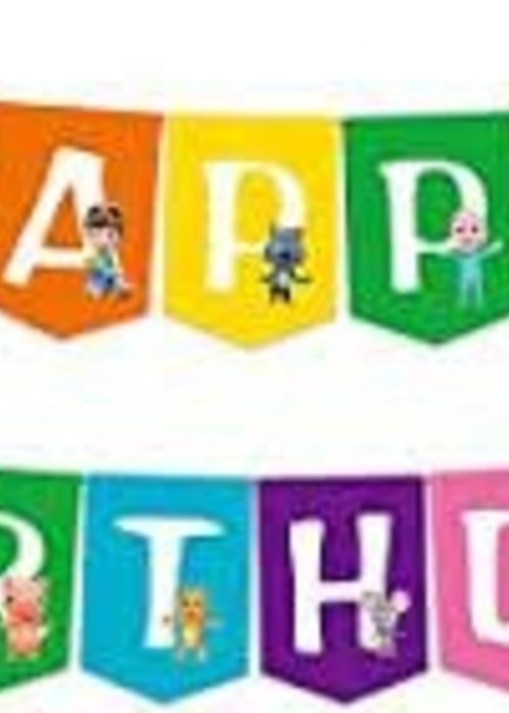 Cocomelon happy Birthday Banner