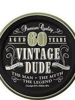 PLATE 8CT VINTAGE DUDE 60