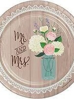 PLATE 8CT RUSTIC WEDDING