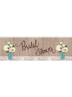 BANNER  RUSTIC WEDDING