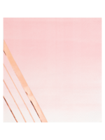 NAPKIN 12/16CT 3P FOIL STMP ROSE ALL DAY