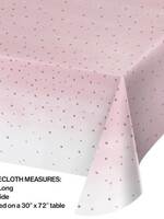 TABLECLOTH 1CT 54X102 ROSE ALL DAY