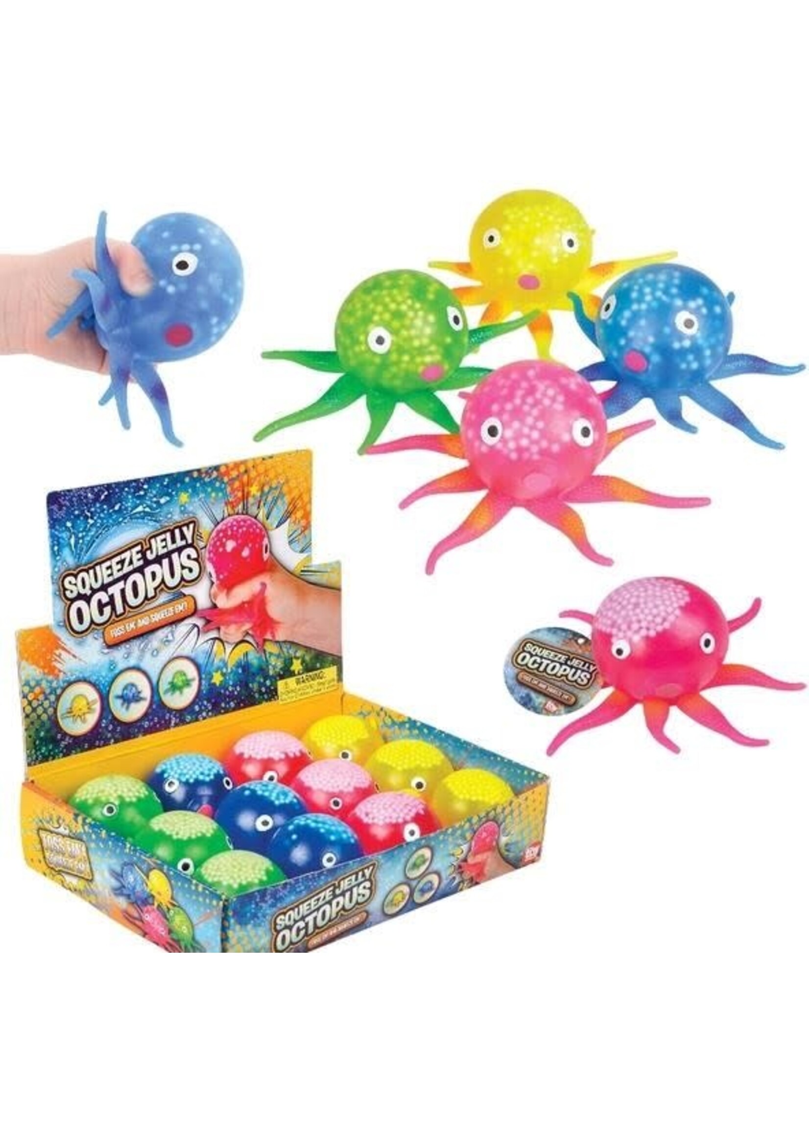 2.5" SQUEEZE JELLY OCTOPUS