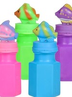 MINI TROPICAL FISH BUBBLE BOTTLE 0.6OZ 3"