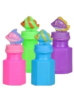 MINI TROPICAL FISH BUBBLE BOTTLE 0.6OZ 3"