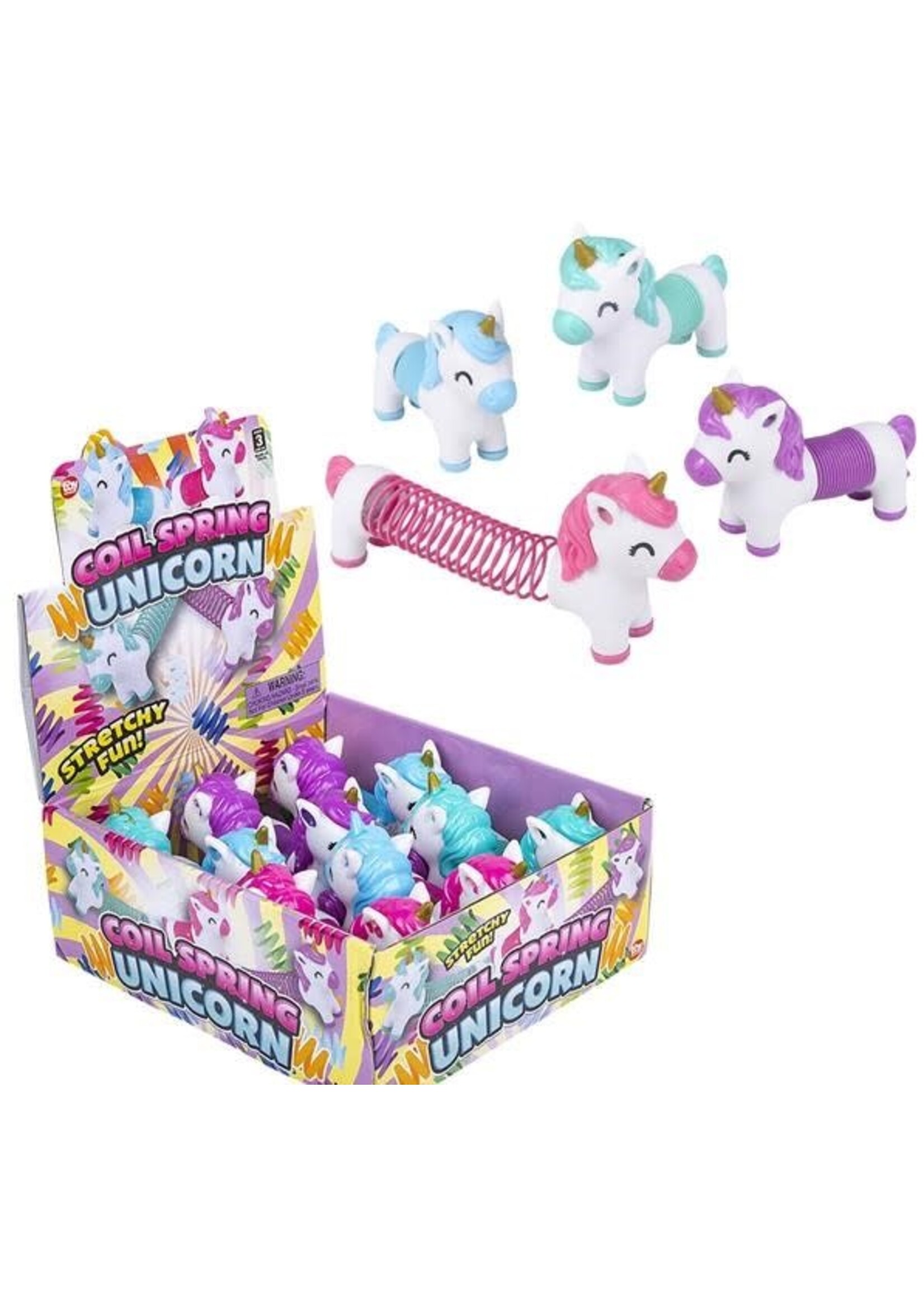 4.7" RAINBOW SPRING UNICORN