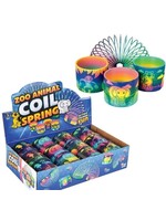 3" ZOO ANIMAL PRINT COIL SPRING