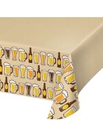 Table cloth  1CT 54X102 CHEERS & BEERS