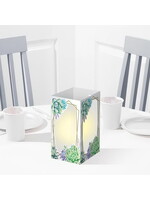 CENTERPIECE LANTERN 1CT GEOMETRIC SUCCULENTS
