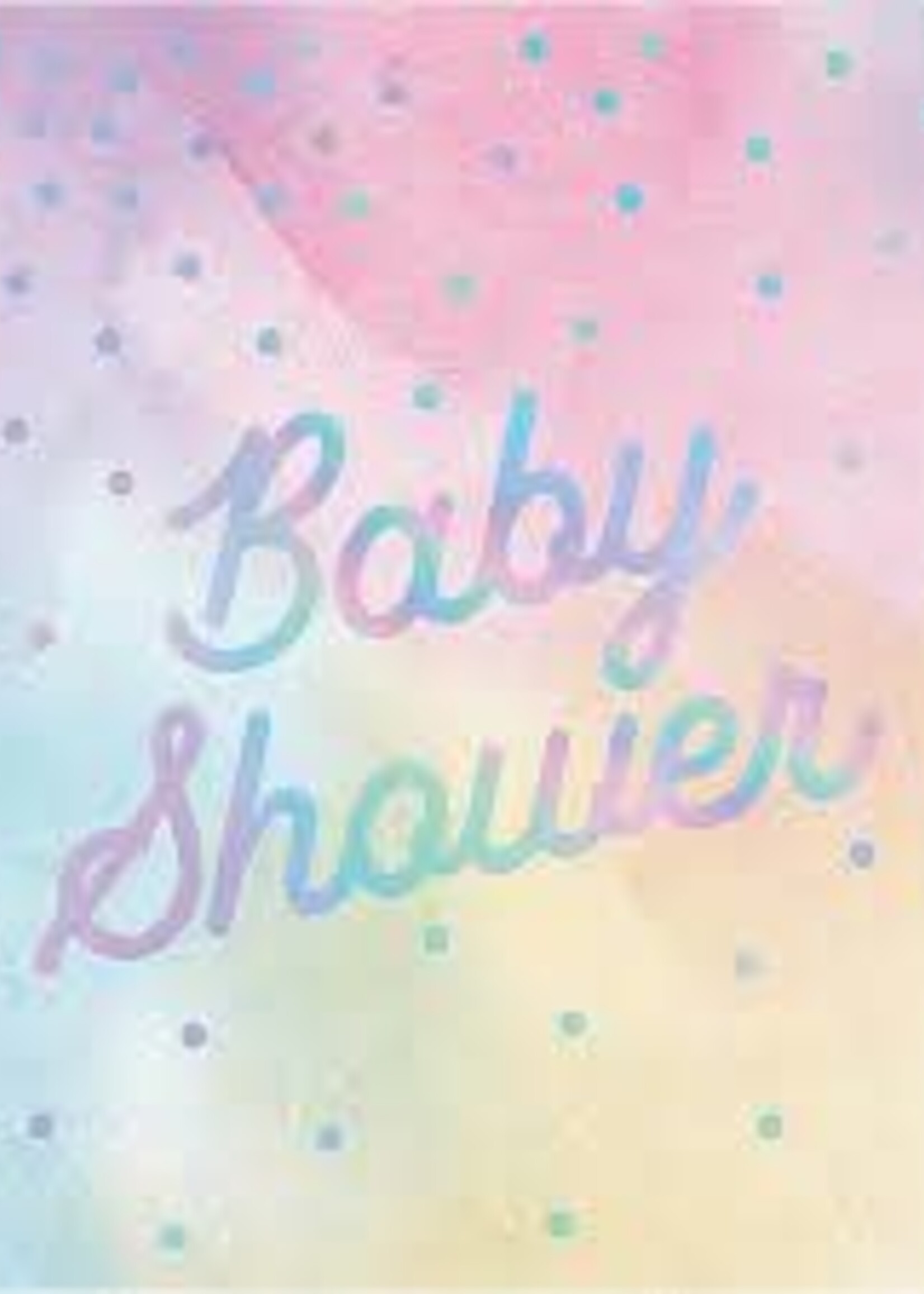 Lunch Napkin 16CT 3P BABY SHOWER IRIDESCENT