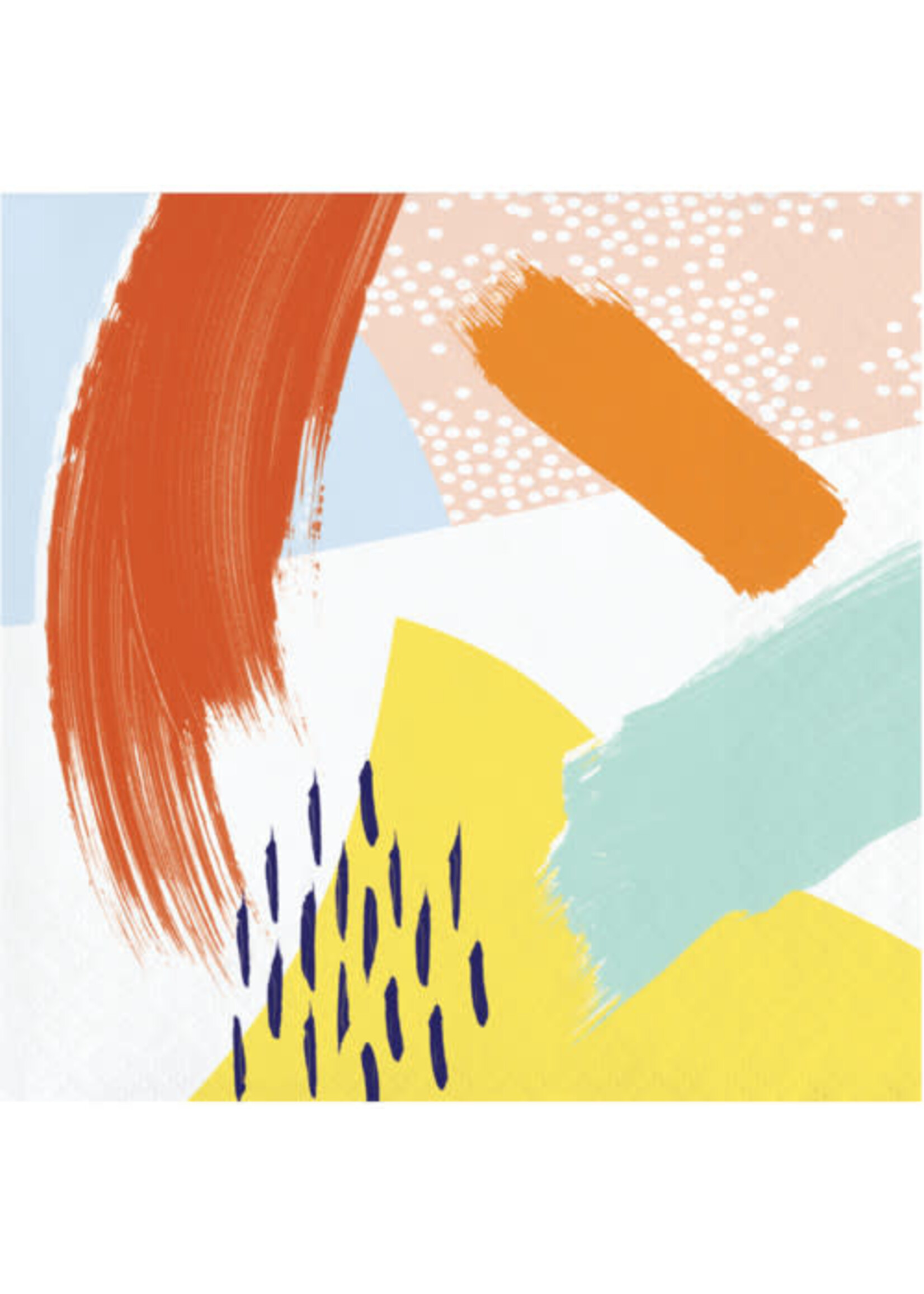BEVERAGE NAPKINS 24CT ART CLASS