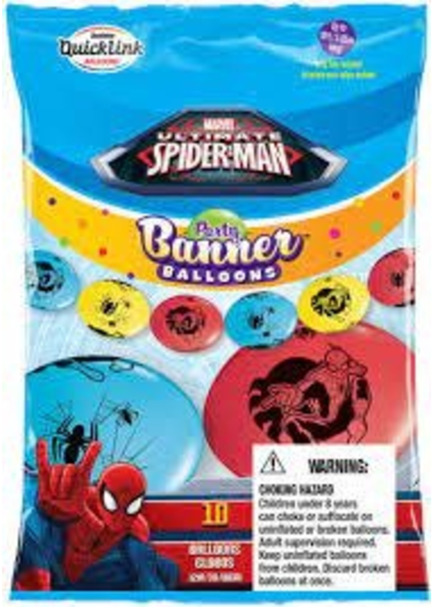 Spiderman Banner Balloon