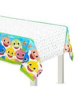 BABY SHARK 1  Plastic Tablecover 54" x 84"
