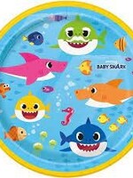 BABY SHARK 8  7" Plates