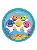 BABY SHARK 8  9" Plates