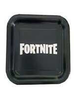 FORTNITE 8ct  7" Square Plates 
