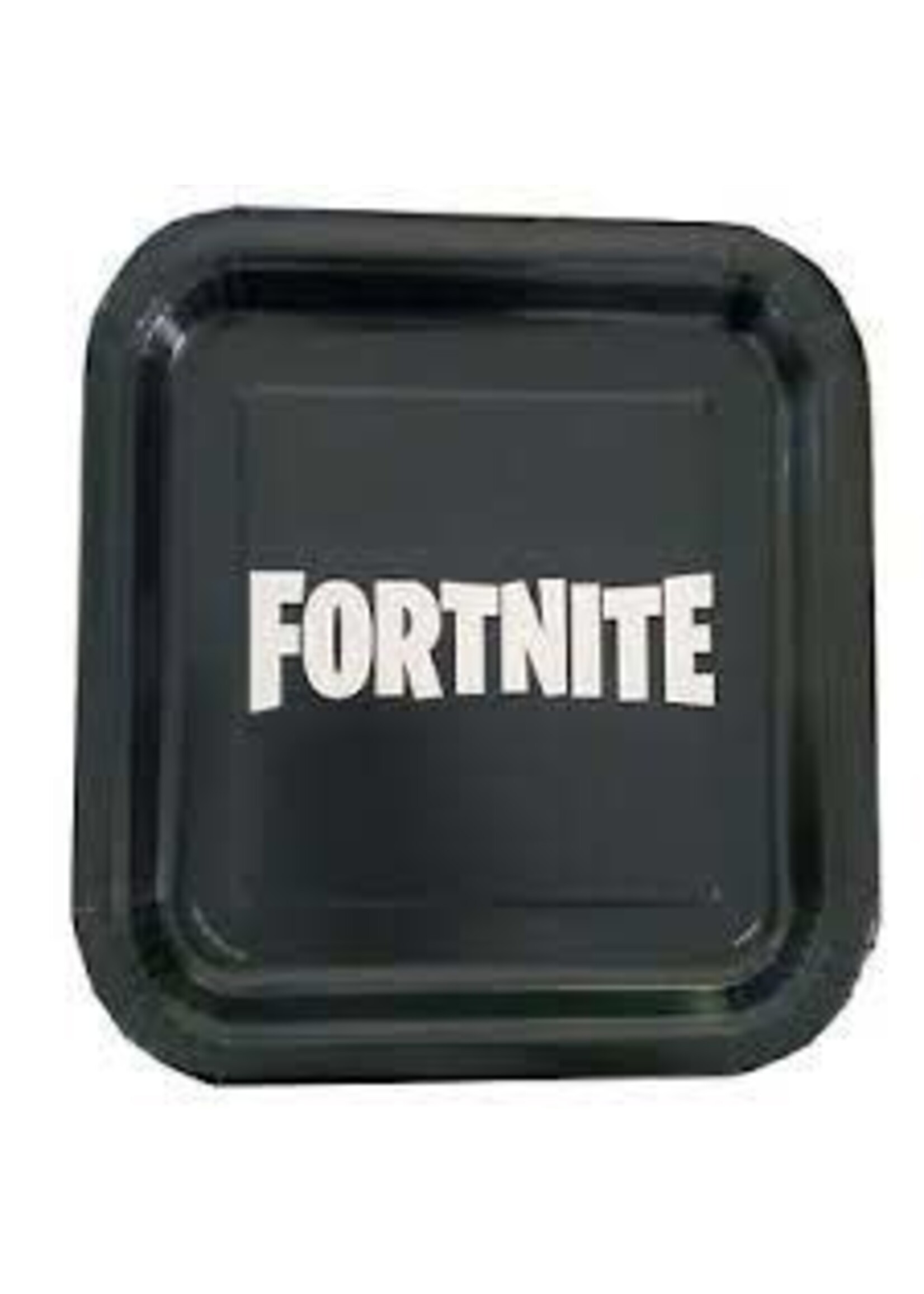 FORTNITE 8ct  7" Square Plates 