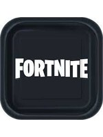 FORTNITE 8ct 9" Square Plates 