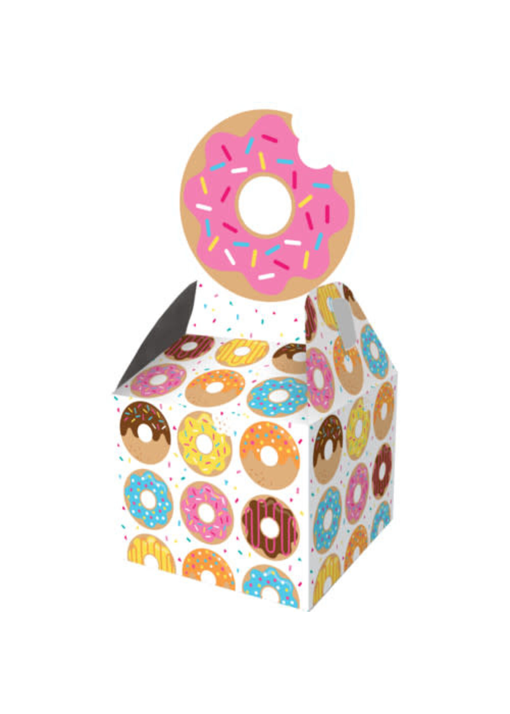 FAVOR BOX  8CT DONUT TIME