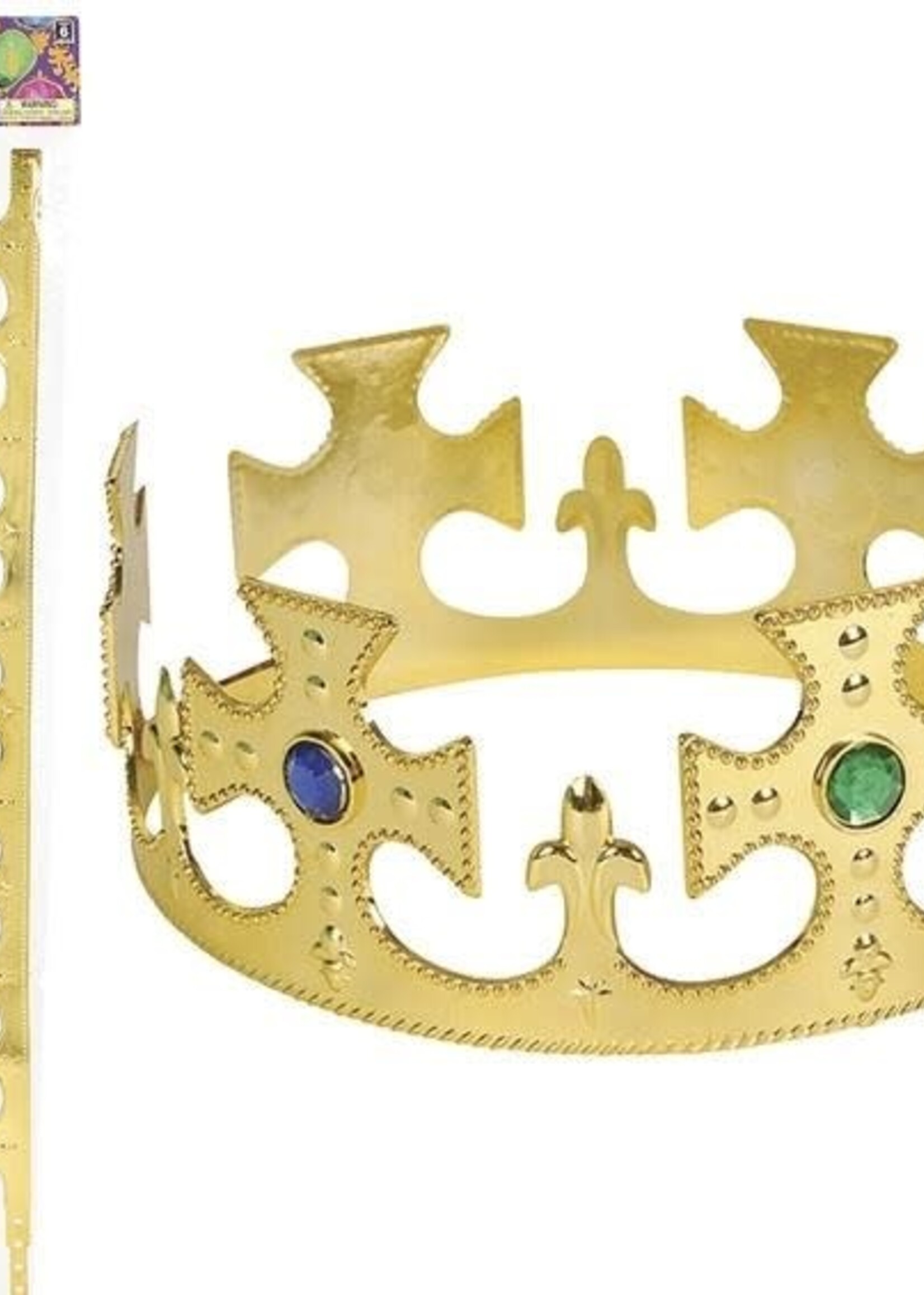 GOLD JEWELED CROWN