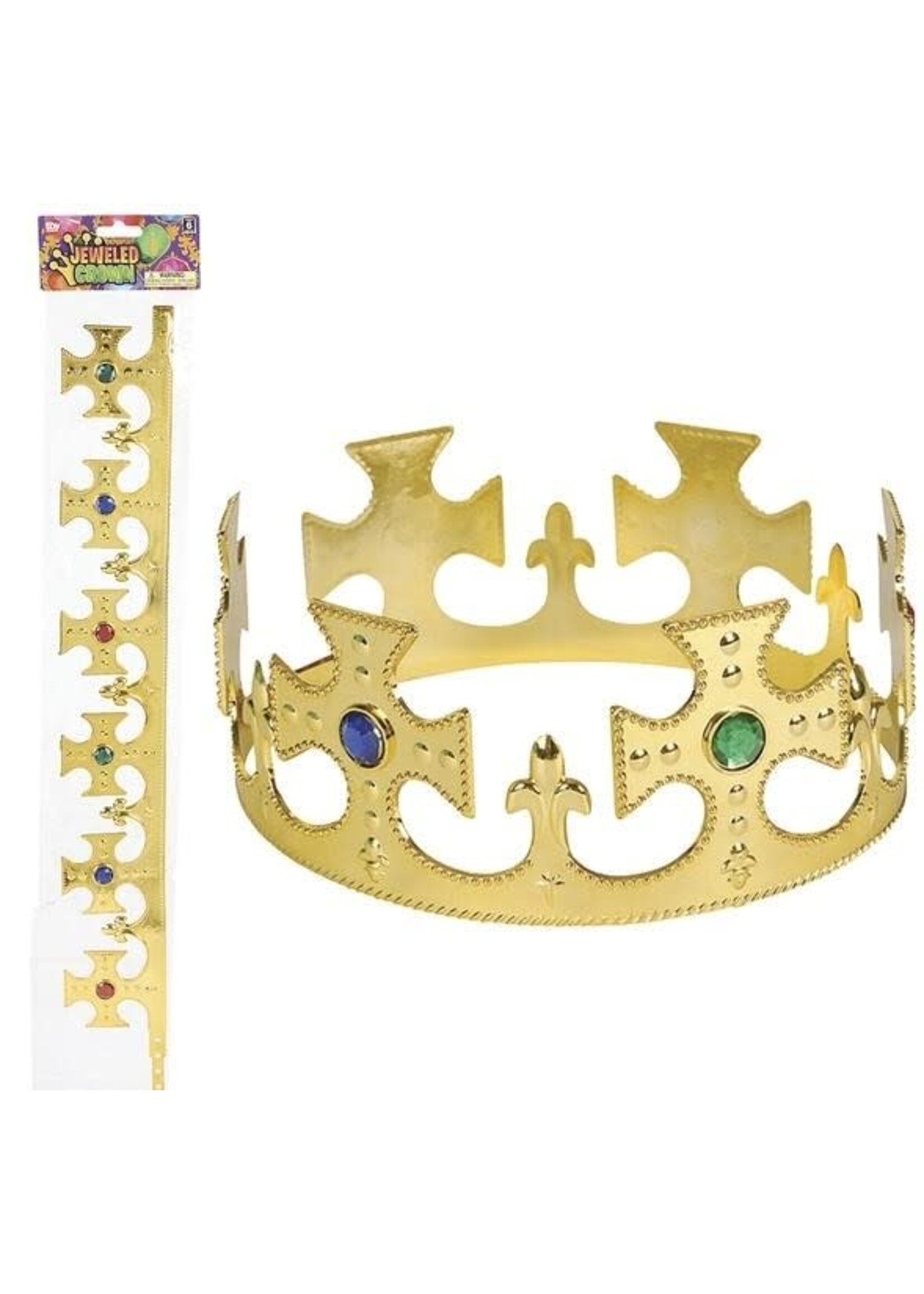 GOLD JEWELED CROWN