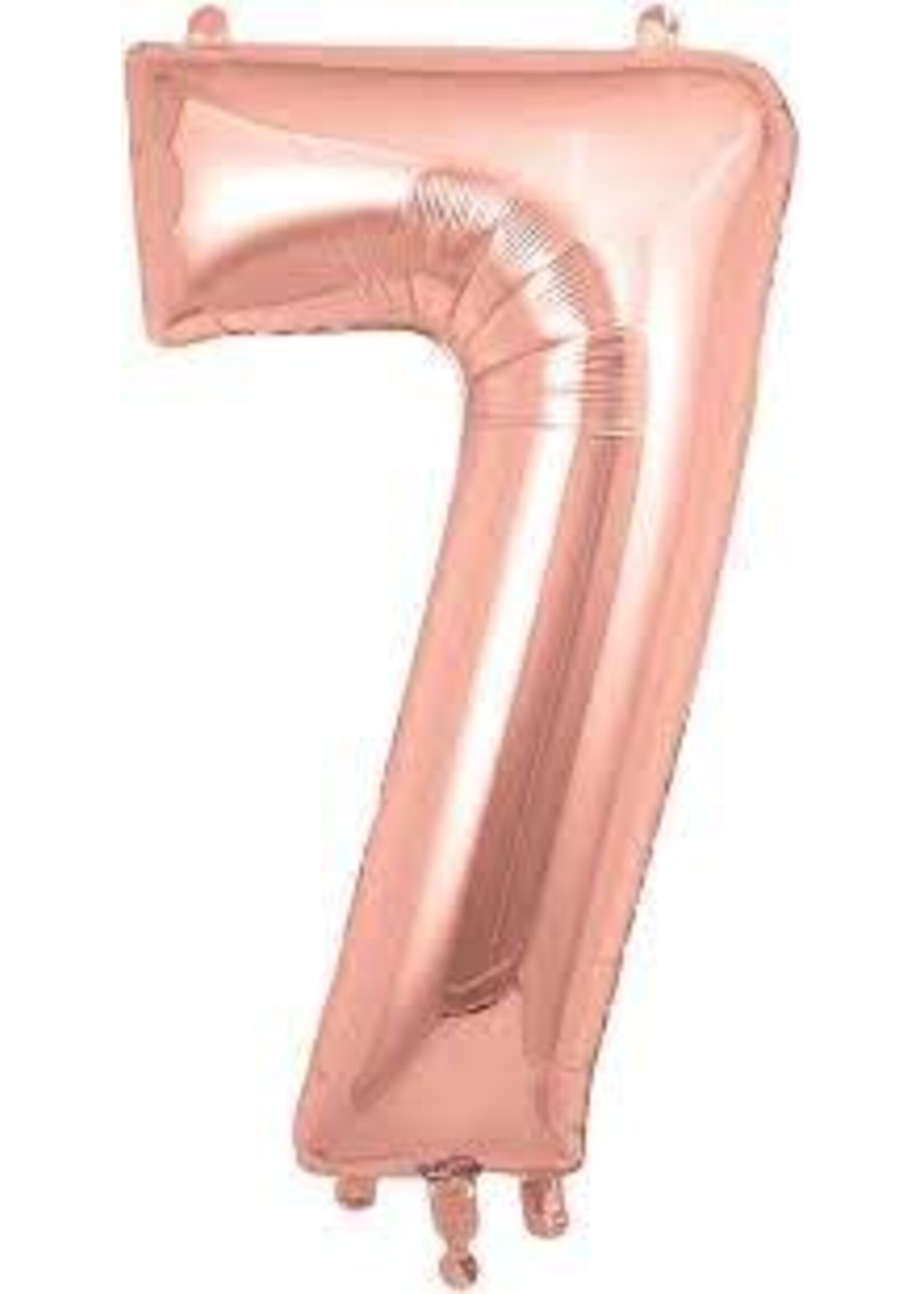 7 ROSE NUMBER BALLOON