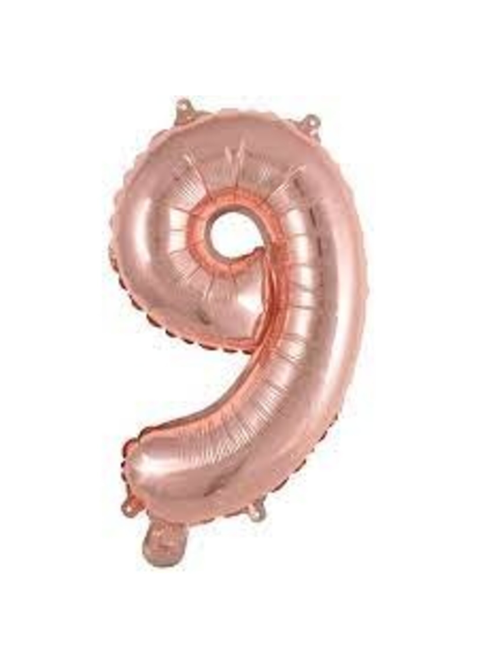 9 ROSE NUMBER BALLOON