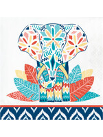 LUNCH NAPKINS 16CT GLOBAL BOHO
