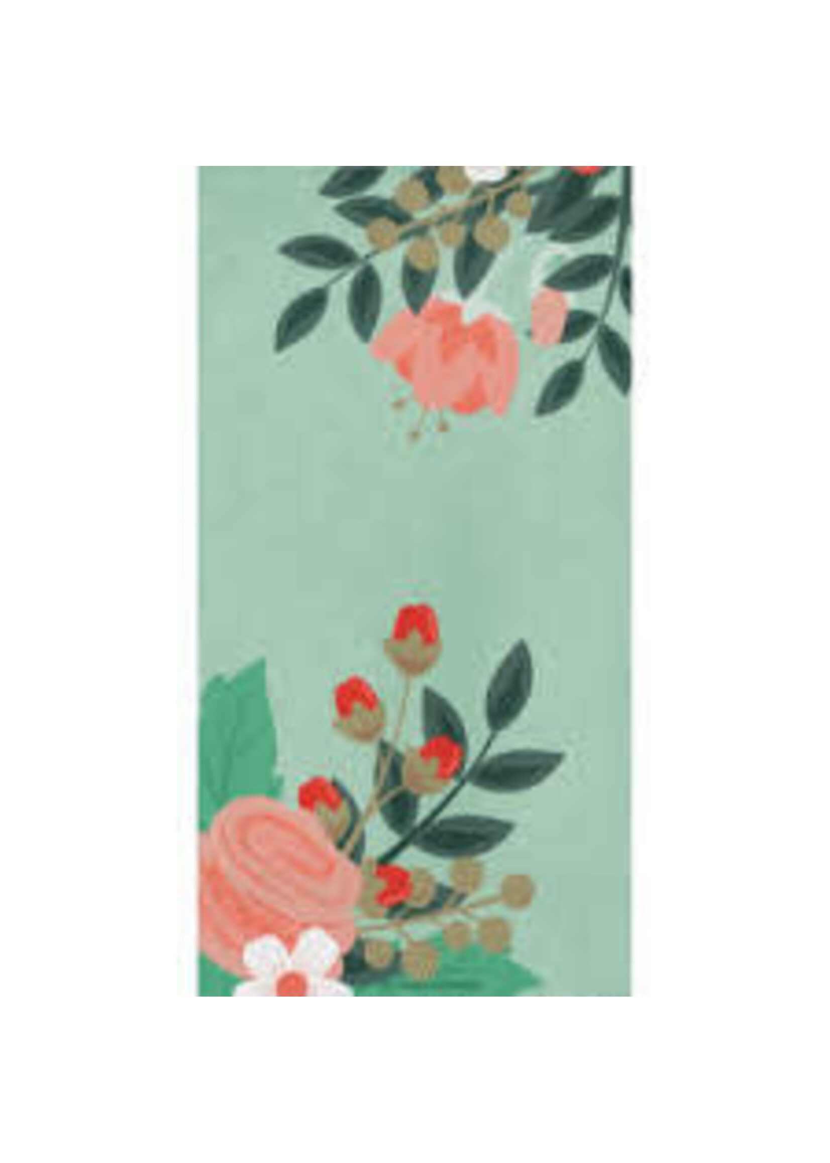 NAPKIN 16CT MODERN FLORAL MINT