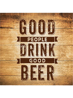 Napkin 9”   16CT BEER QUOTE