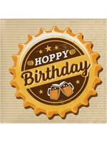 Napkin 9”   16CT 2P HOPPY BD BKF