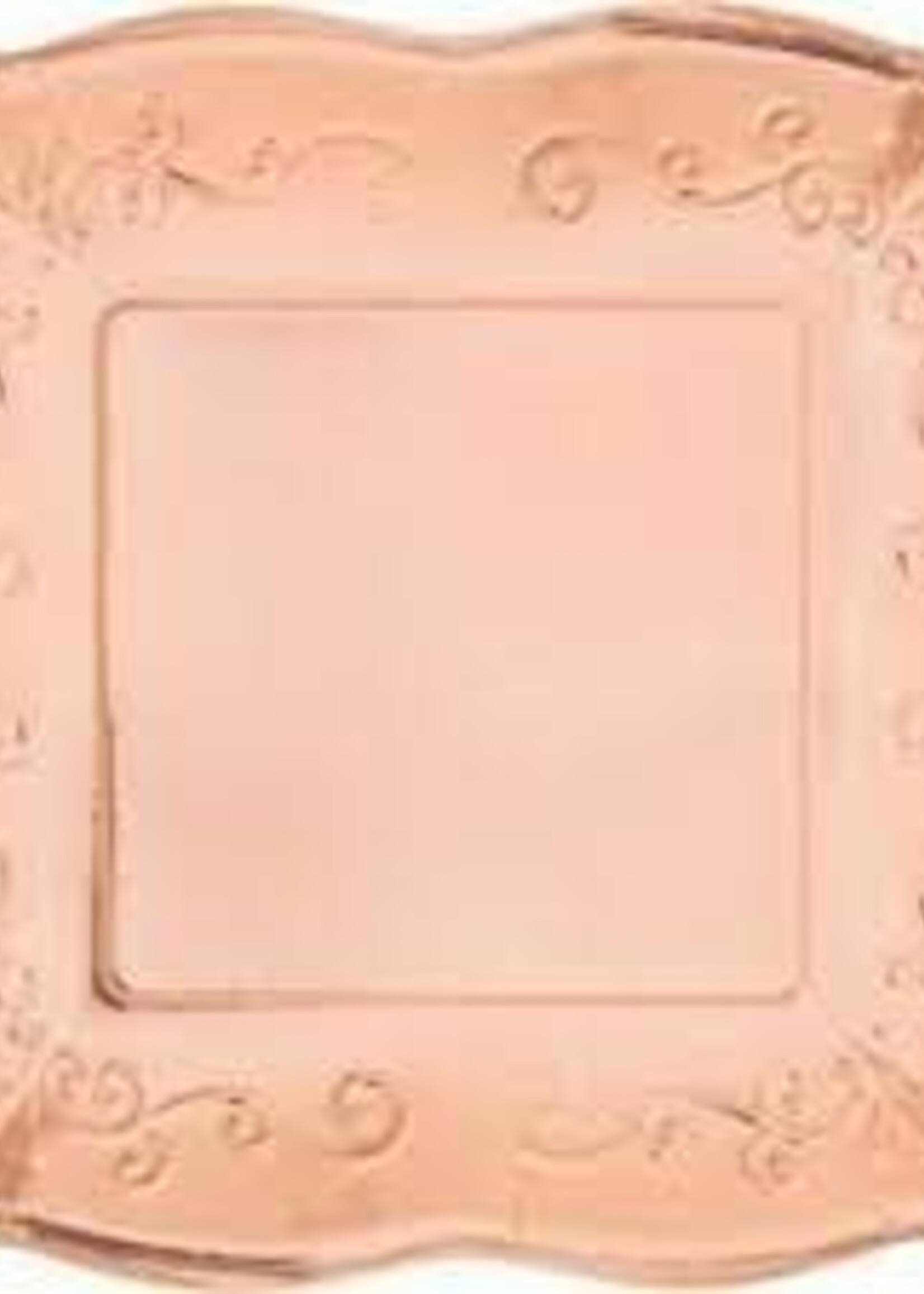 PAPER PLATES 8CT ROSE GOLD