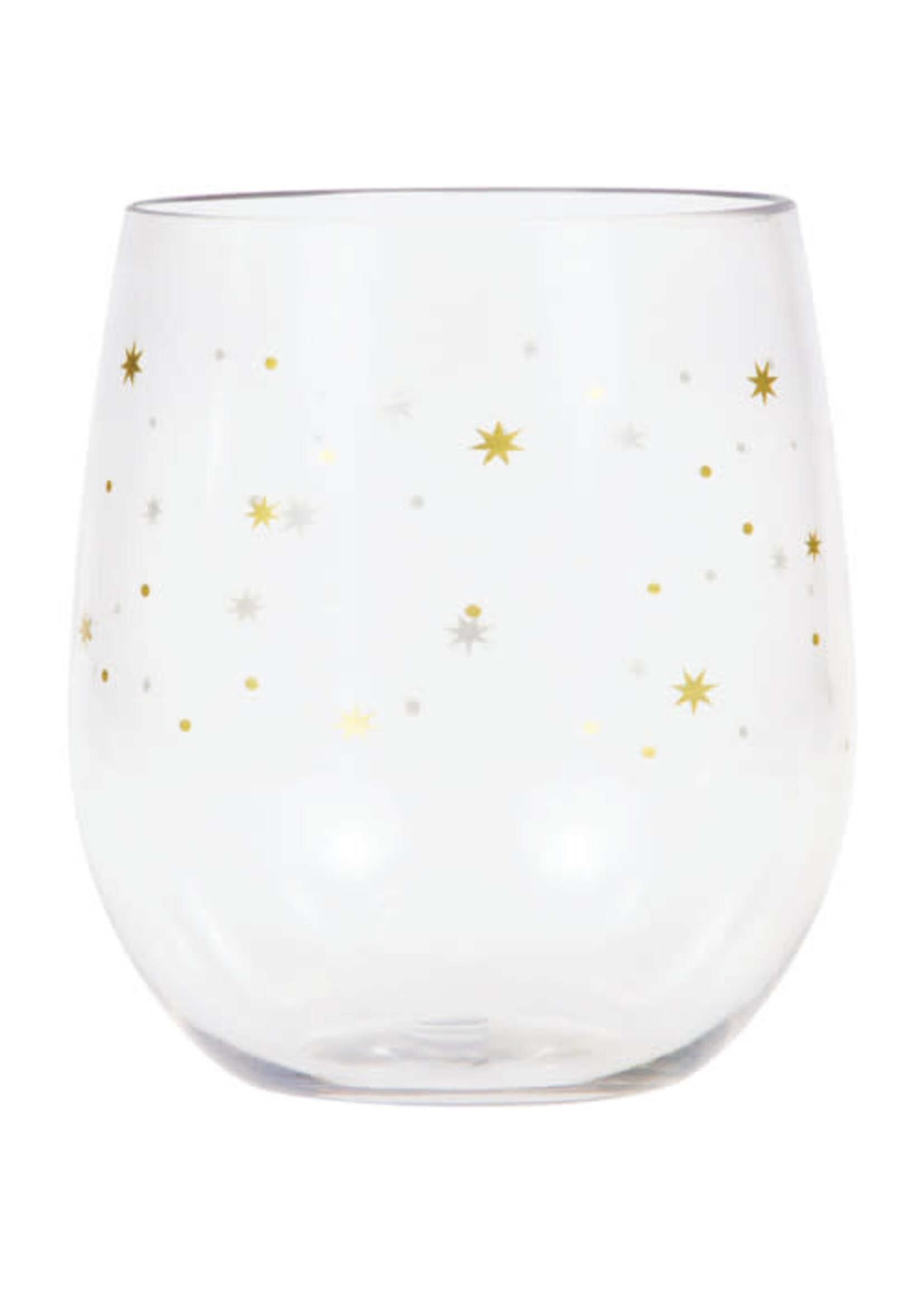 14oz. CUP WINE 1 CT, STARS