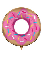 BALLOON MET 1CT 30" SHP DONUT TIME