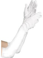 ADULTS  LONG WHITE GLOVES