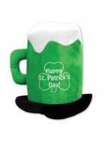 Plush St Patrick's Day Beer Mug Hat