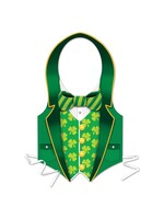 Plastic St Patrick Vest PLASTIC